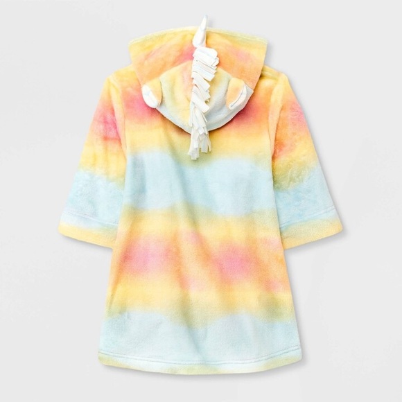 Cat & Jack Unicorn 🦄 Toddler Girl Robe 2T/3T - Picture 2 of 11